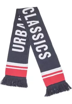 Шарф Urban Classics, темно-синий
