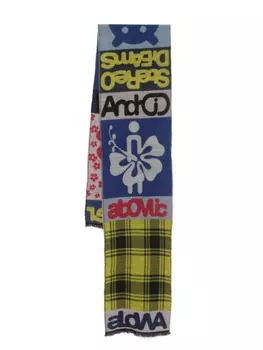 Шарф Walter Van Beirendonck Alowa, синий