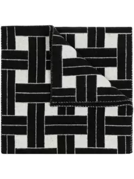 Шарф Weave KENZO, белый