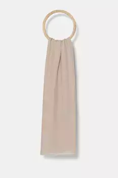 Шарф Weekend Max Mara, бежевый