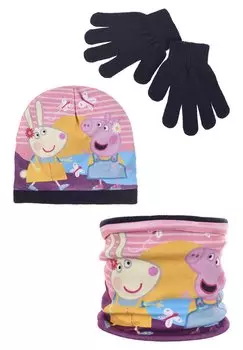 Шарф WINTER-SET 3 TLG Peppa Pig, цвет dunkelblau