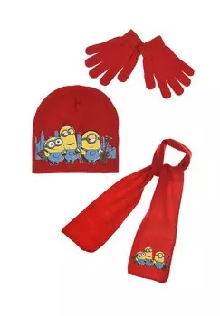 Шарф WINTERSET MTZE, SCHAL, HANDSCHUHE Minions, цвет rot