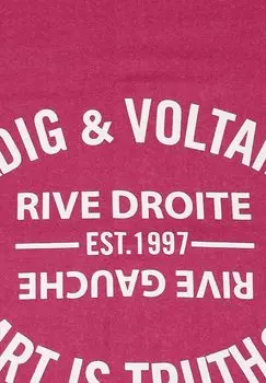 Шарф Zadig & Voltaire, фуксия