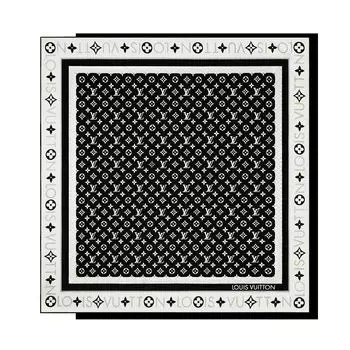 Шарф женский Louis Vuitton, черный