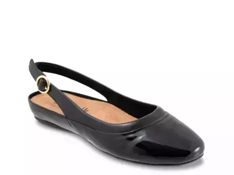 Sheffield Балетки Softwalk, Black Patent Synthetic