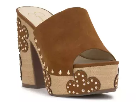 Shelbie Platform Мюли Jessica Simpson, Taupe