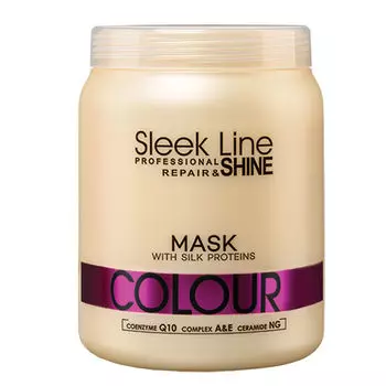Шелковая маска для окрашенных волос Stapiz Sleek Line Colour, 1000 мл