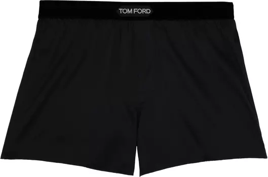 Шелковые боксеры TOM FORD, черный