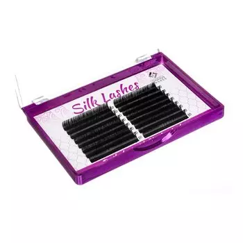 Шелковые ресницы 0,05, C, 12 мм Looksus Lashes