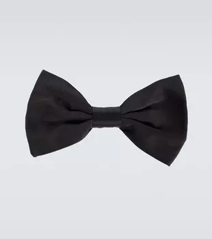Шелковый галстук-бабочка Dolce&Gabbana, черный
