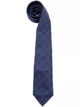 Шелковый галстук Brunello Cucinelli, синий