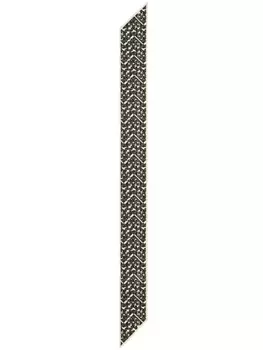 Шелковый платок Prismatic T Monogram Tory Burch, черный
