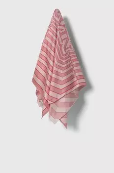 Шелковый шарф Lanvin, розовый