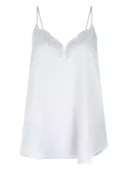 Шелковый топ Zadig&Voltaire, белый
