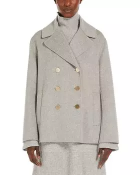Шерстяная куртка Марго Max Mara, зеленый