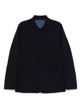 Шерстяная куртка-рубашка Paul Smith, синий