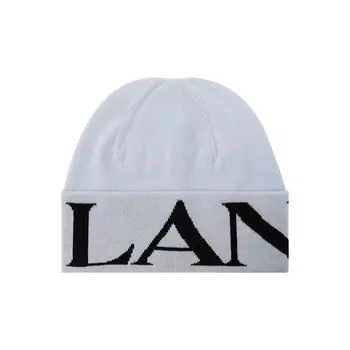 Шерстяная шапка Lanvin, синий