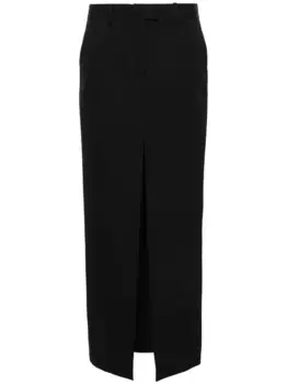 Шерстяная юбка миди MODES GARMENTS, черный