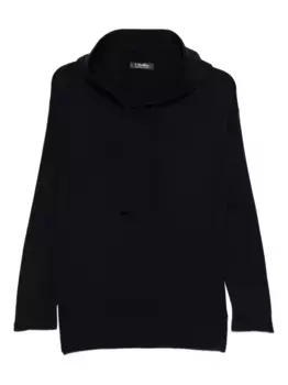 Шерстяное худи 'S Max Mara, синий