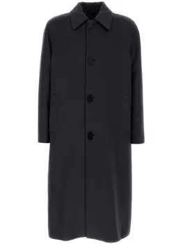 Шерстяное пальто FENDI, серый