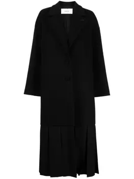 Шерстяное пальто Lardini, черный