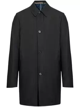 Шерстяное пальто Paul Smith, черный