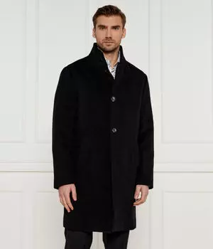 Шерстяное пальто Tommy Hilfiger, черный