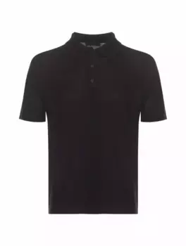 Шерстяное поло Kiton, черный