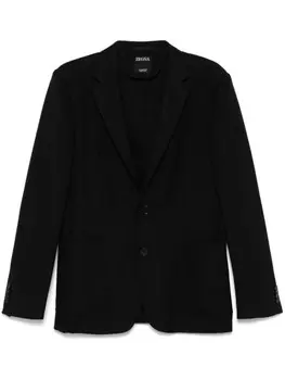 Шерстяной блейзер Zegna, синий
