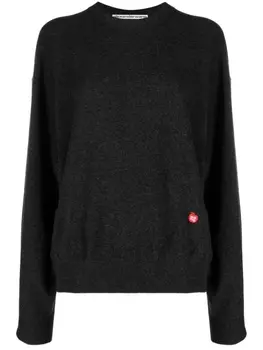 Шерстяной джемпер Alexander Wang, серый