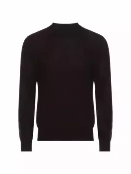 Шерстяной джемпер с логотипом Givenchy, черный