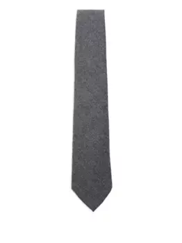 Шерстяной галстук Canali, серый