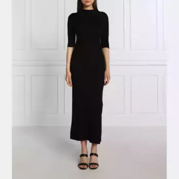 Шерстяной костюм Calvin Klein, черный