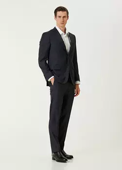 Шерстяной костюм Canali, серый