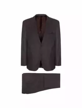 Шерстяной костюм Kiton, серый