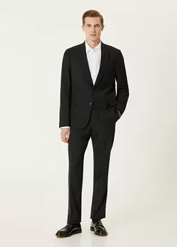 Шерстяной костюм Paul Smith, антрацит