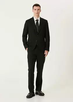 Шерстяной костюм Paul Smith, черный