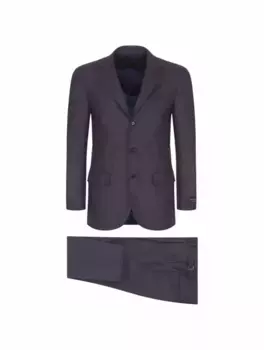 Шерстяной костюм Ring Jacket, тёмно-синий