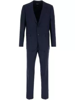 Шерстяной костюм Zegna, синий