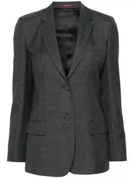 Шерстяной пиджак English Grisaille Gucci, серый