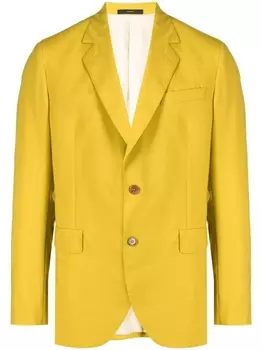 Шерстяной пиджак Paul Smith, желтый