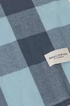 Шерстяной шарф Marc O'Polo, синий
