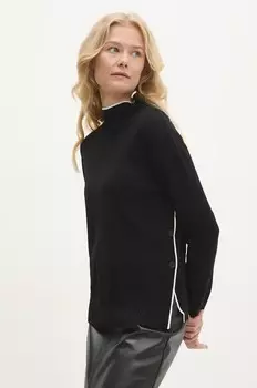 Шерстяной свитер Answear Lab, черный