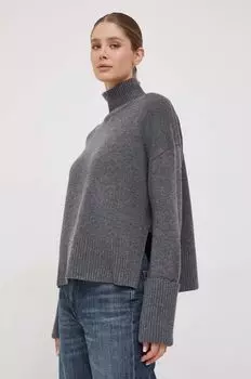 Шерстяной свитер Calvin Klein, серый