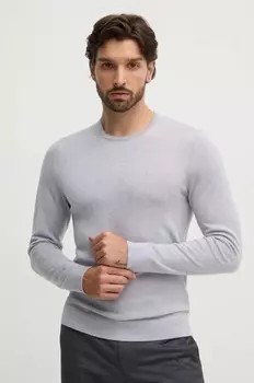 Шерстяной свитер Calvin Klein, серый