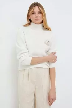 Шерстяной свитер Custommade, бежевый