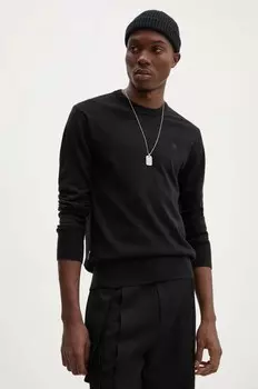 Шерстяной свитер G-Star Raw, черный