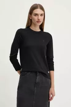 Шерстяной свитер G-Star Raw, черный