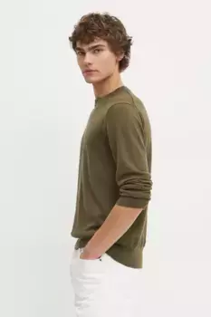 Шерстяной свитер G-Star Raw, зеленый