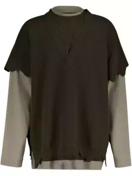 Шерстяной свитер Givenchy, зеленый